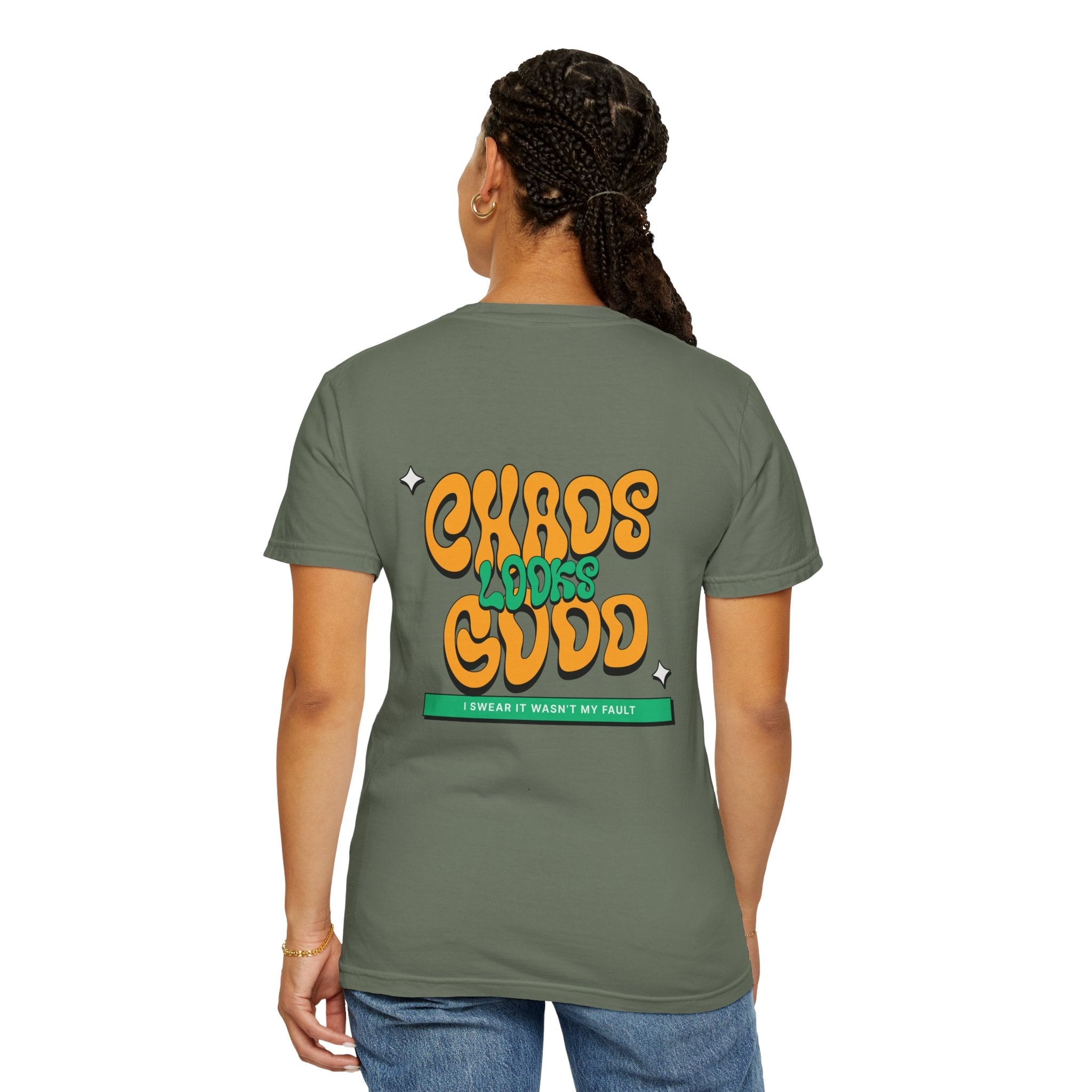 “Chaos Looks Good Tee” Printify