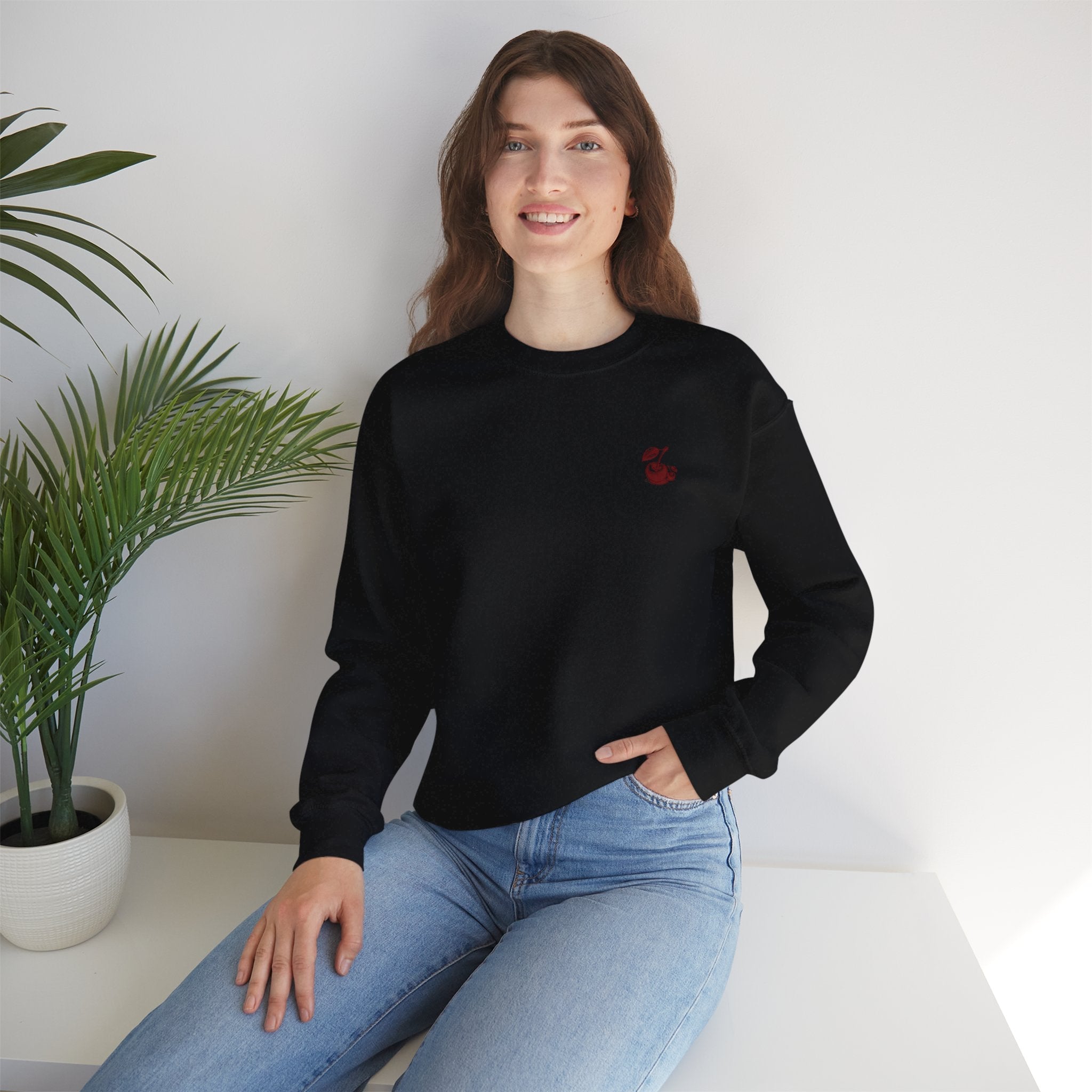 My Delicious Cherry Crewneck Printify
