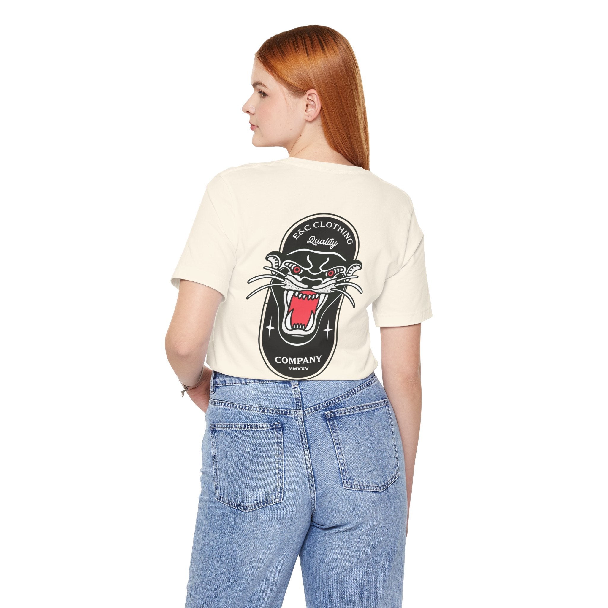 Panther Graphic T-Shirt Printify