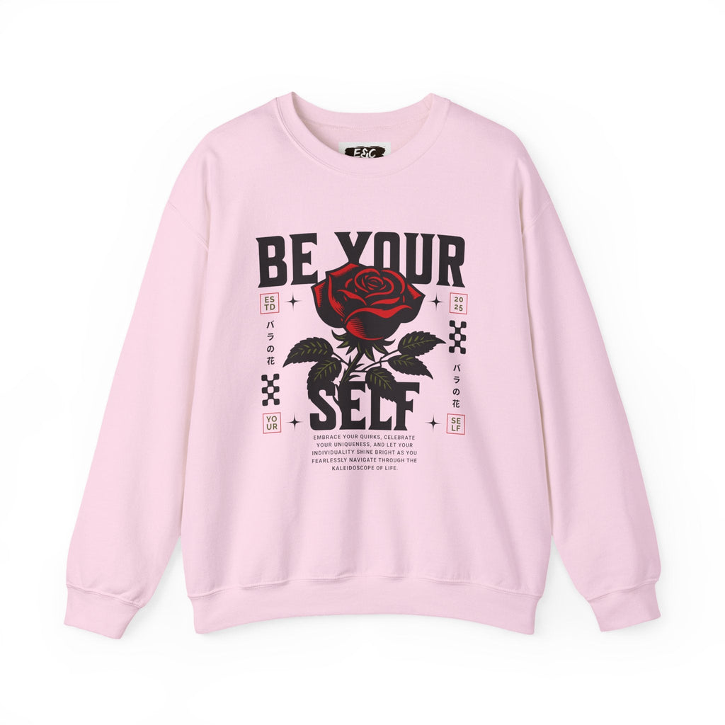 🌹 Be Your Self Rose Crewneck🌹 Printify