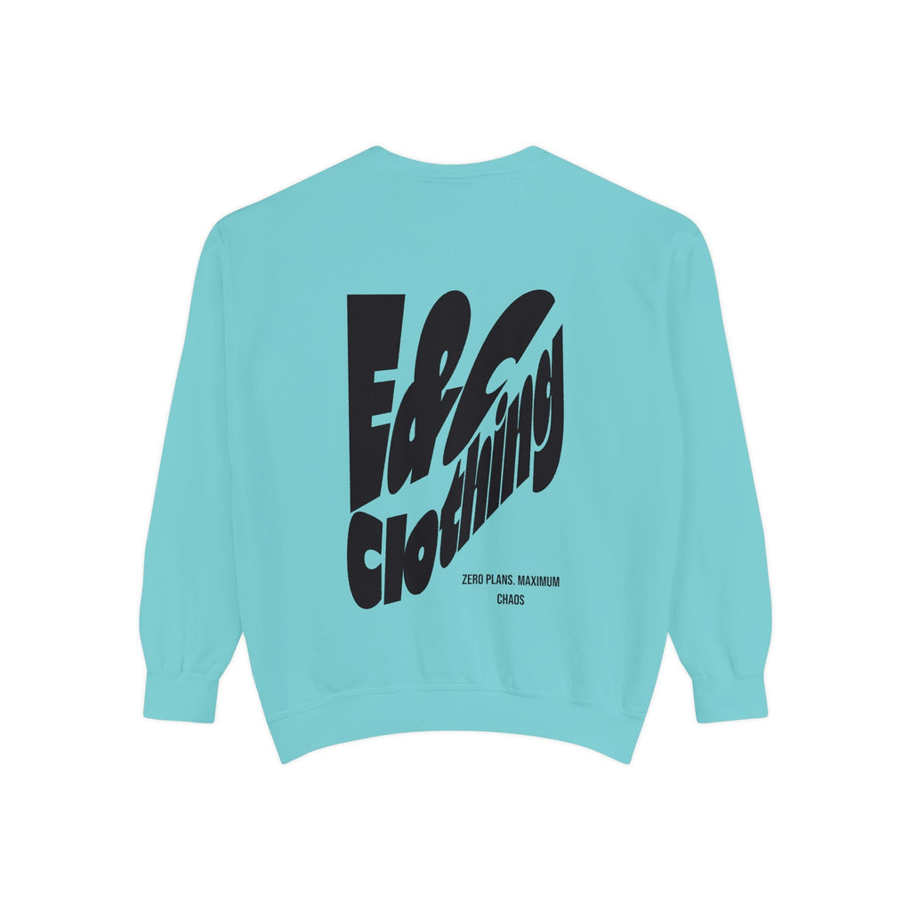 ⚡ E&C CLOTHING — Zero Plans. Maximum Chaos Crewneck ⚡ Printify