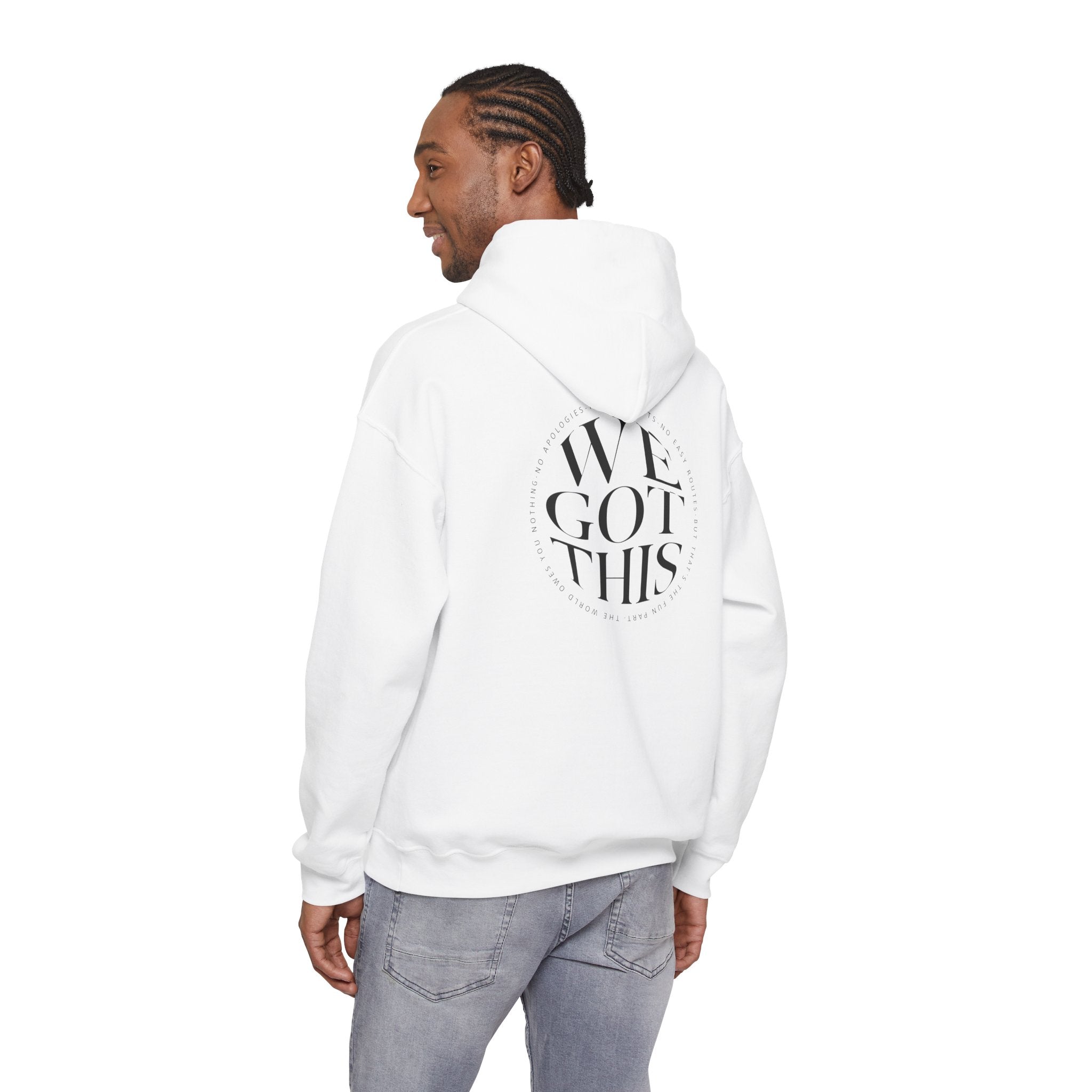 World Owes You Nothing -We Got This Hoodie Printify