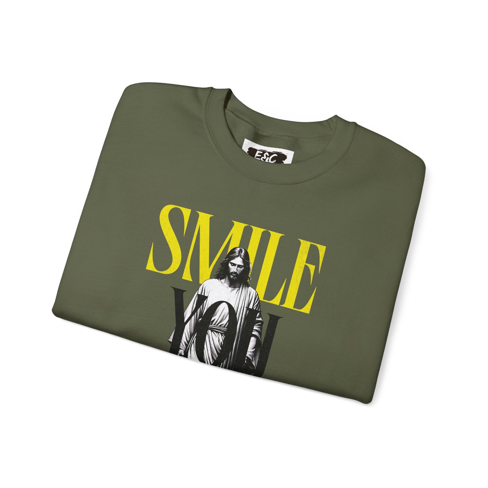 Smile, You Made God’s Wake-Up List Crewneck Printify