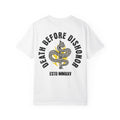 Death Before Dishonor Snake Graphic T-Shirt