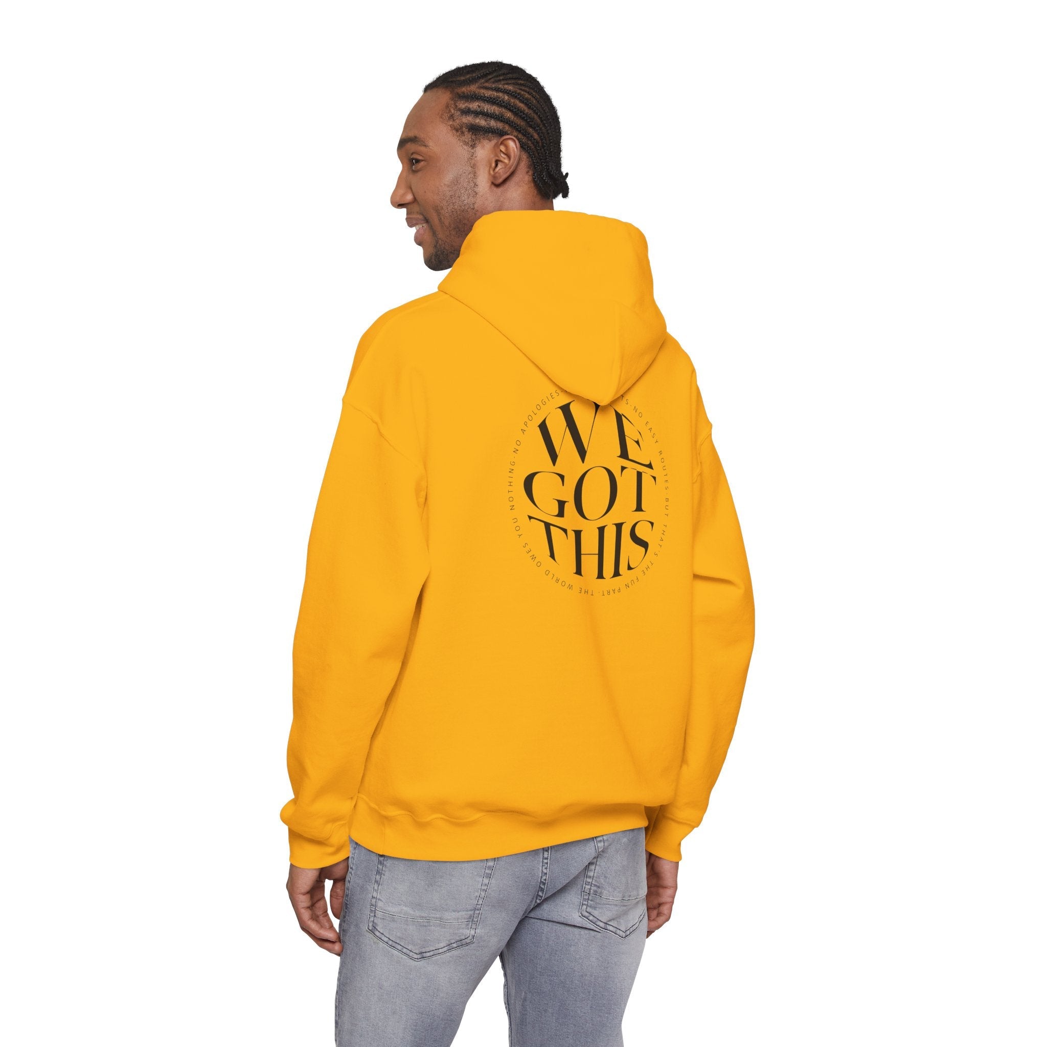 World Owes You Nothing -We Got This Hoodie Printify