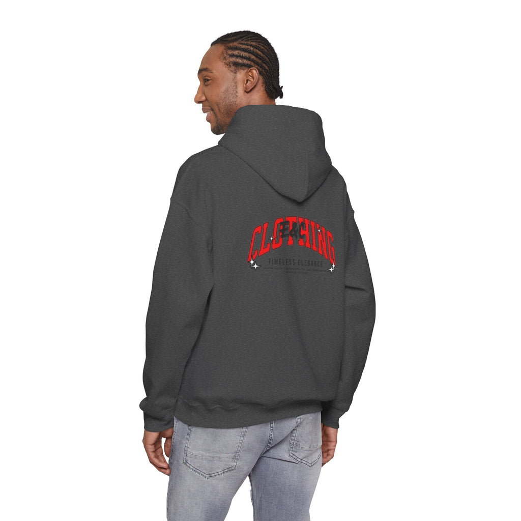 “Timeless Elegance” E&C Back Print Hoodie Printify