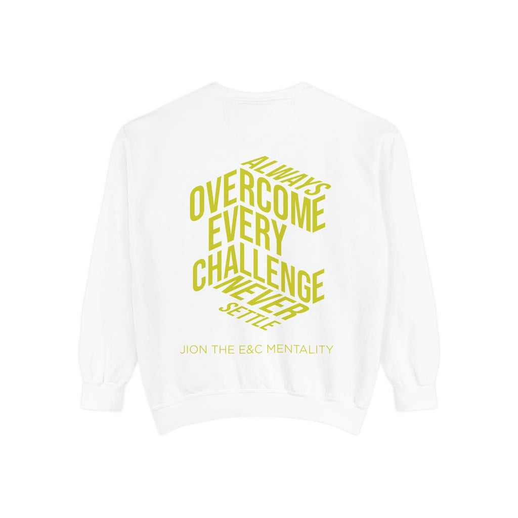 Always Overcome Every Challenge Crewneck Printify