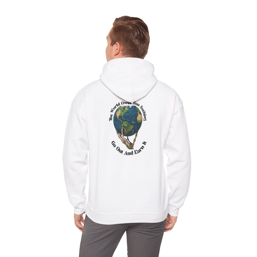 🌍 The World Owes You Nothing Hoodie 🌍 Printify