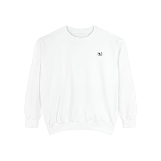 Skull Emblem Sweatshirt | Gradient Circle Logo, Back Print