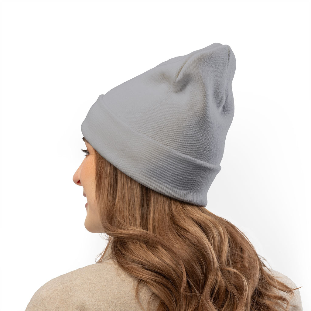 Embroidered 'Born to Roam' Knit Beanie Printify