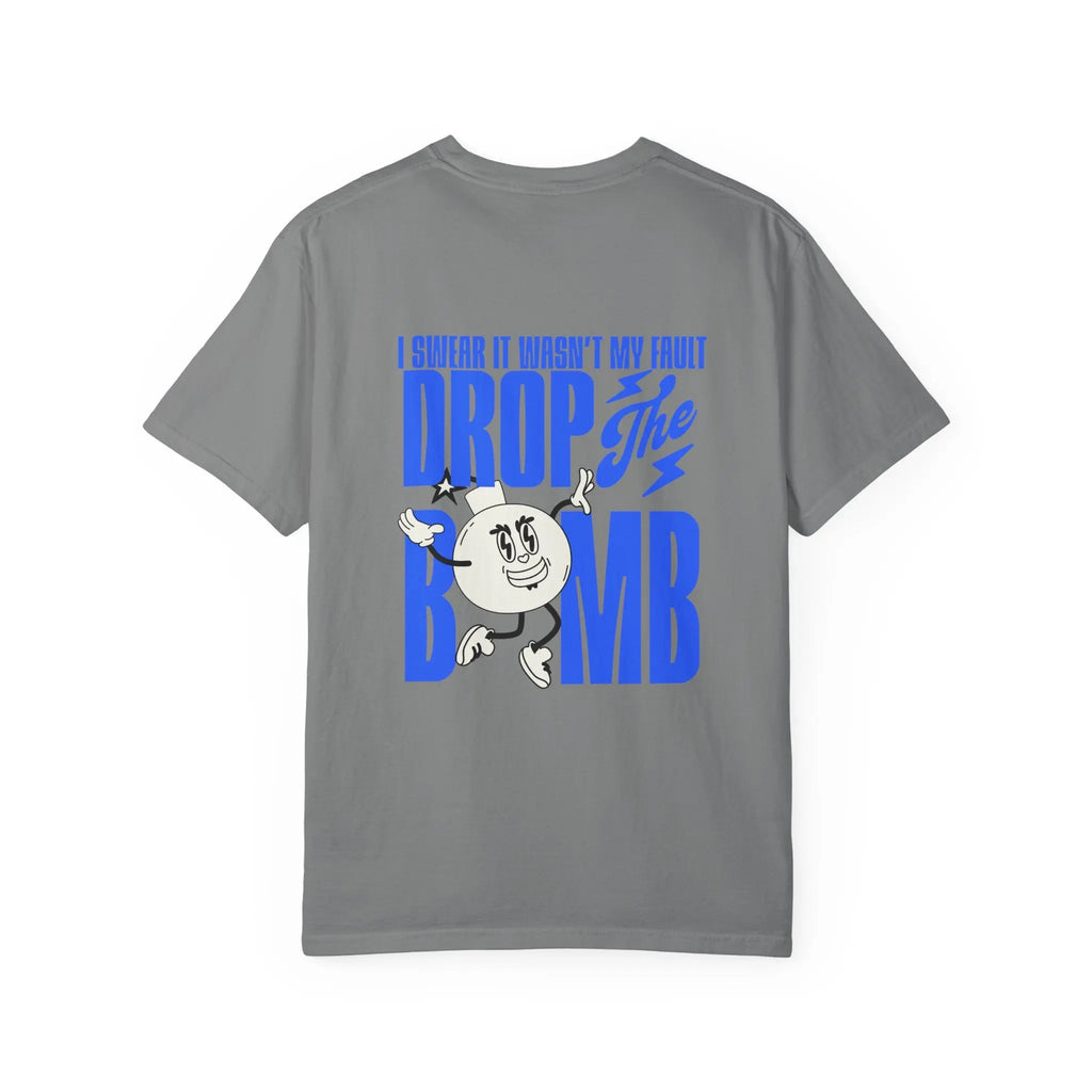 “Drop the Bomb Graphic Tee” Printify