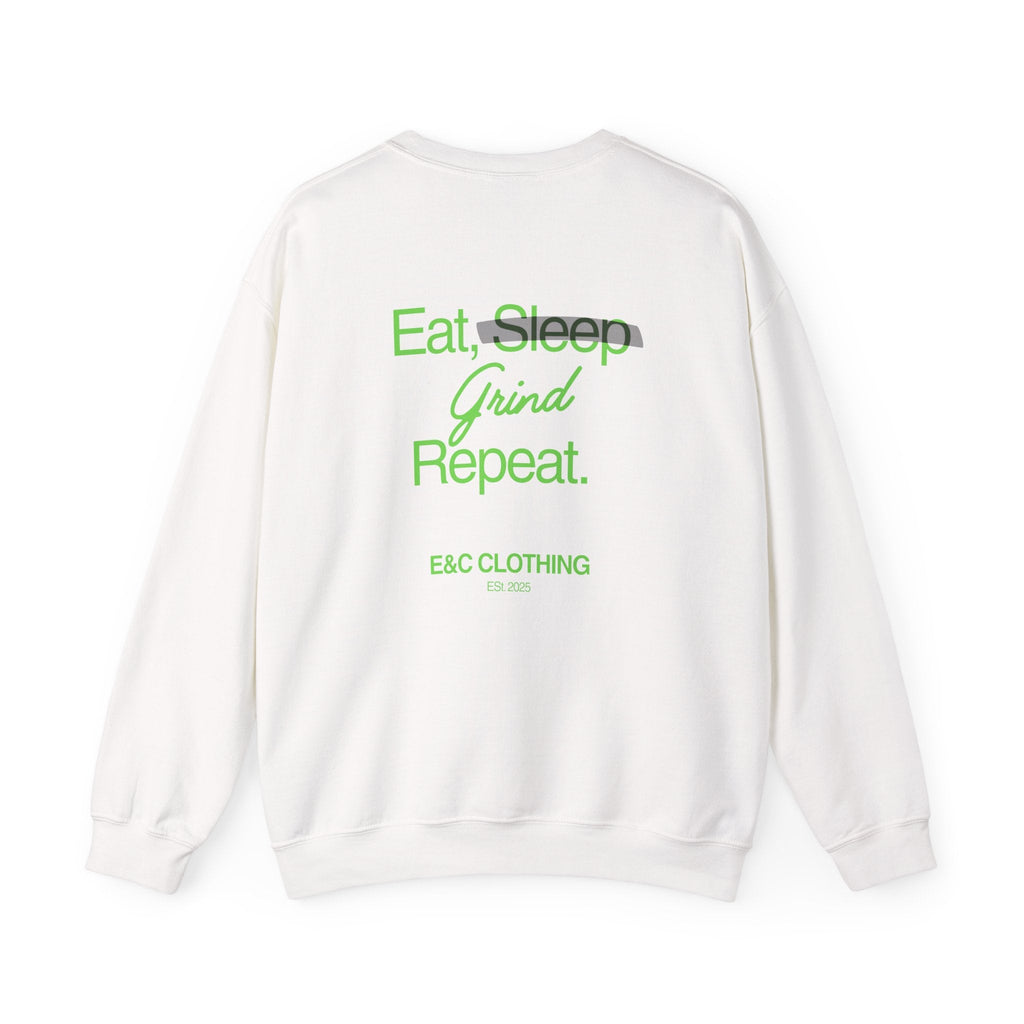 Eat Sleep Grind Repeat Crewneck Printify