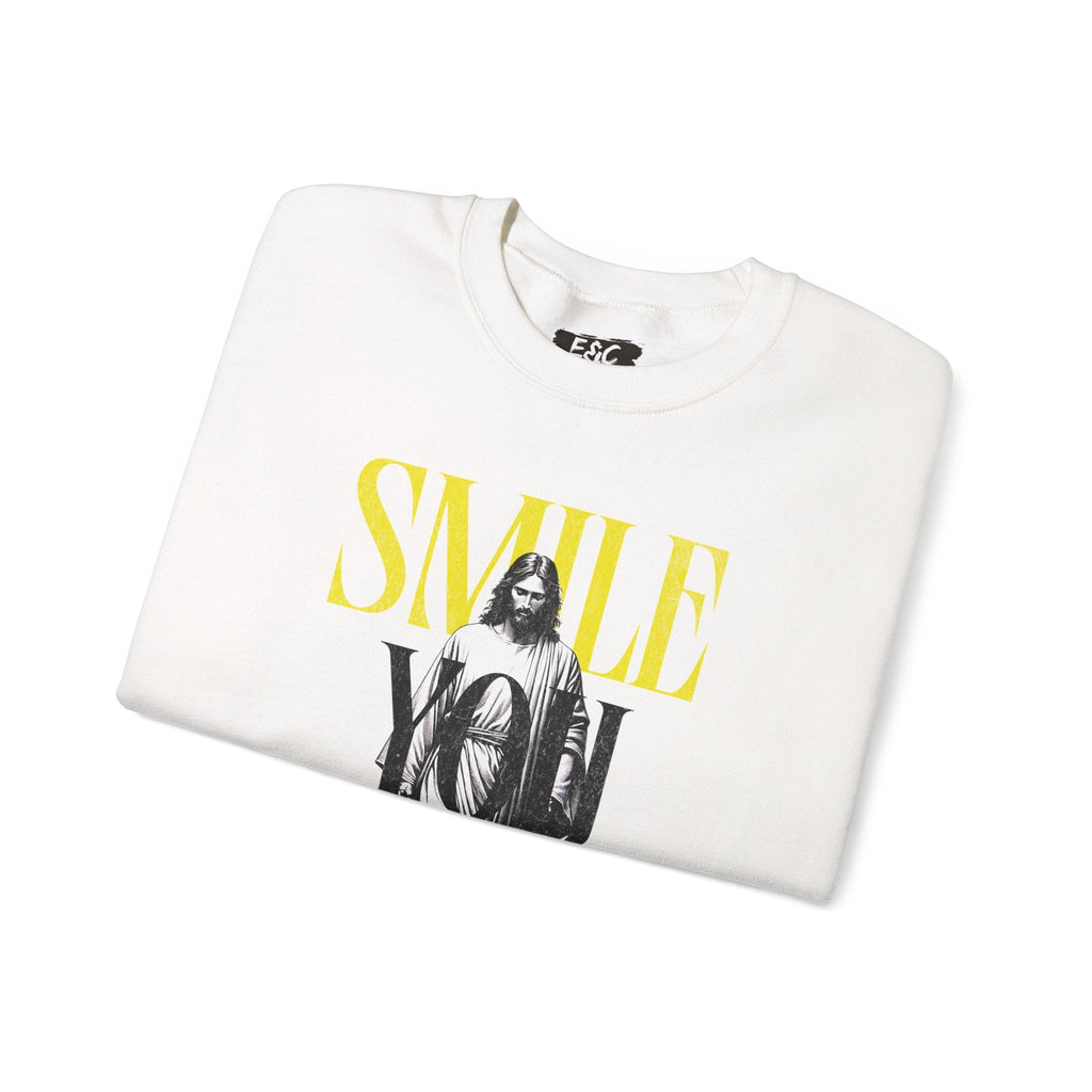 Smile, You Made God’s Wake-Up List Crewneck Printify