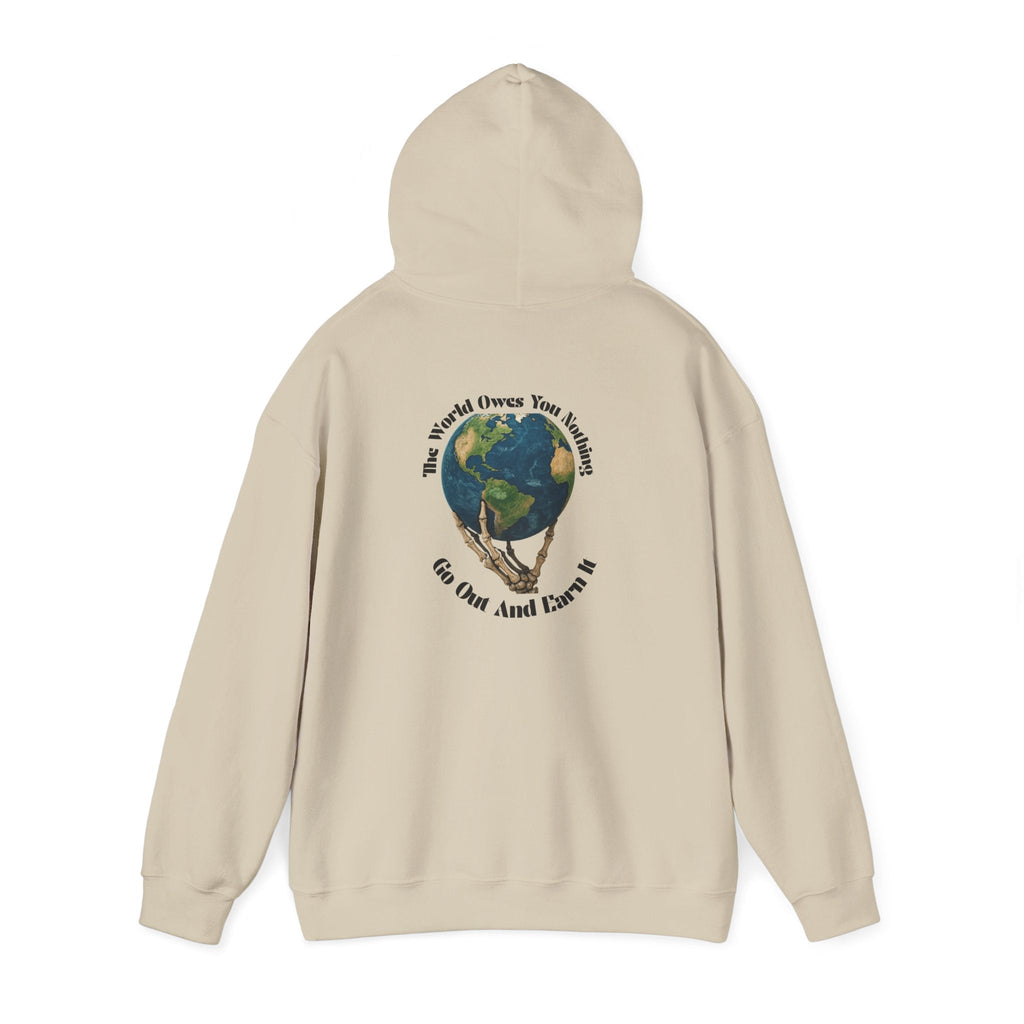 🌍 The World Owes You Nothing Hoodie 🌍 Printify