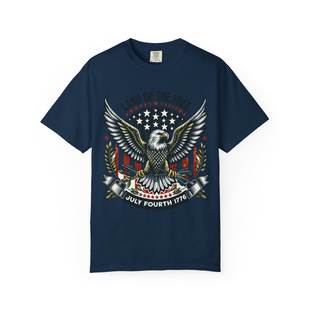 Land of the Free 1776 Eagle Tee