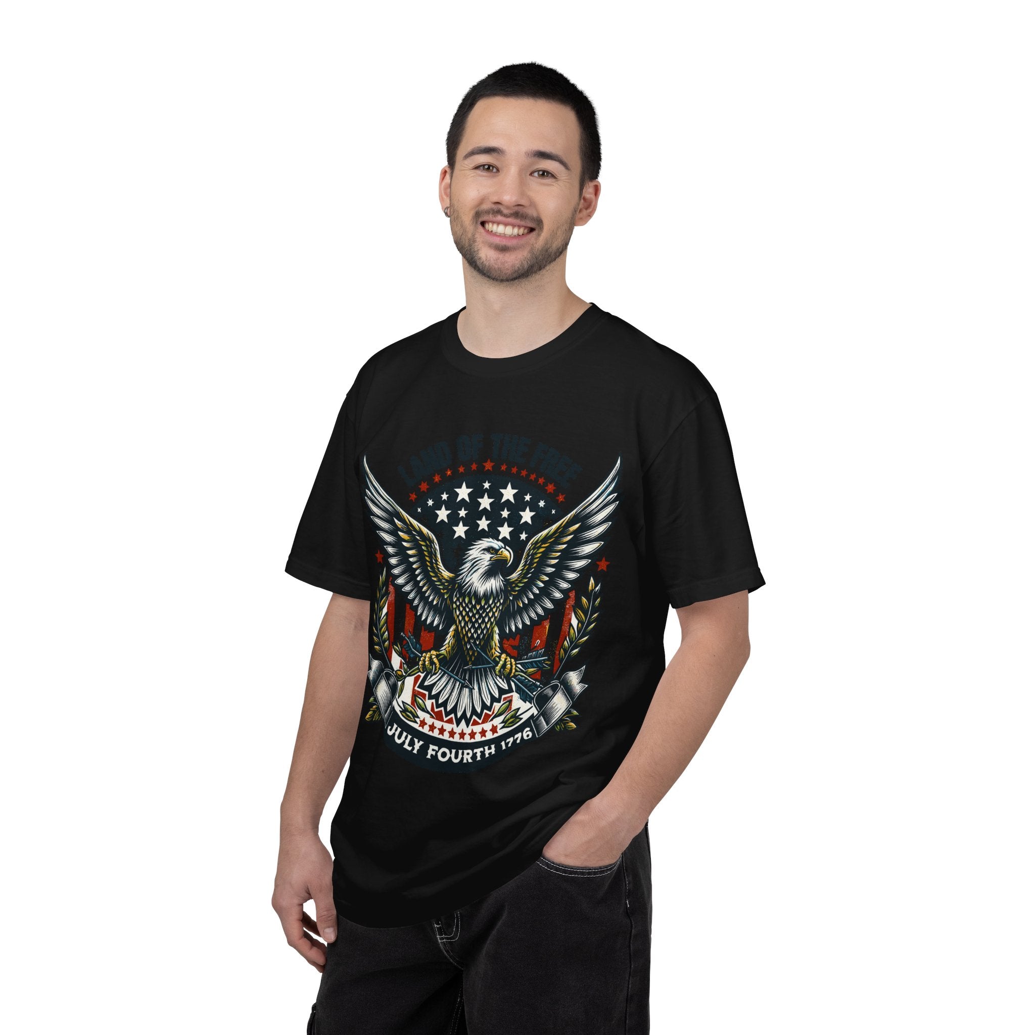Land of the Free 1776 Eagle Tee
