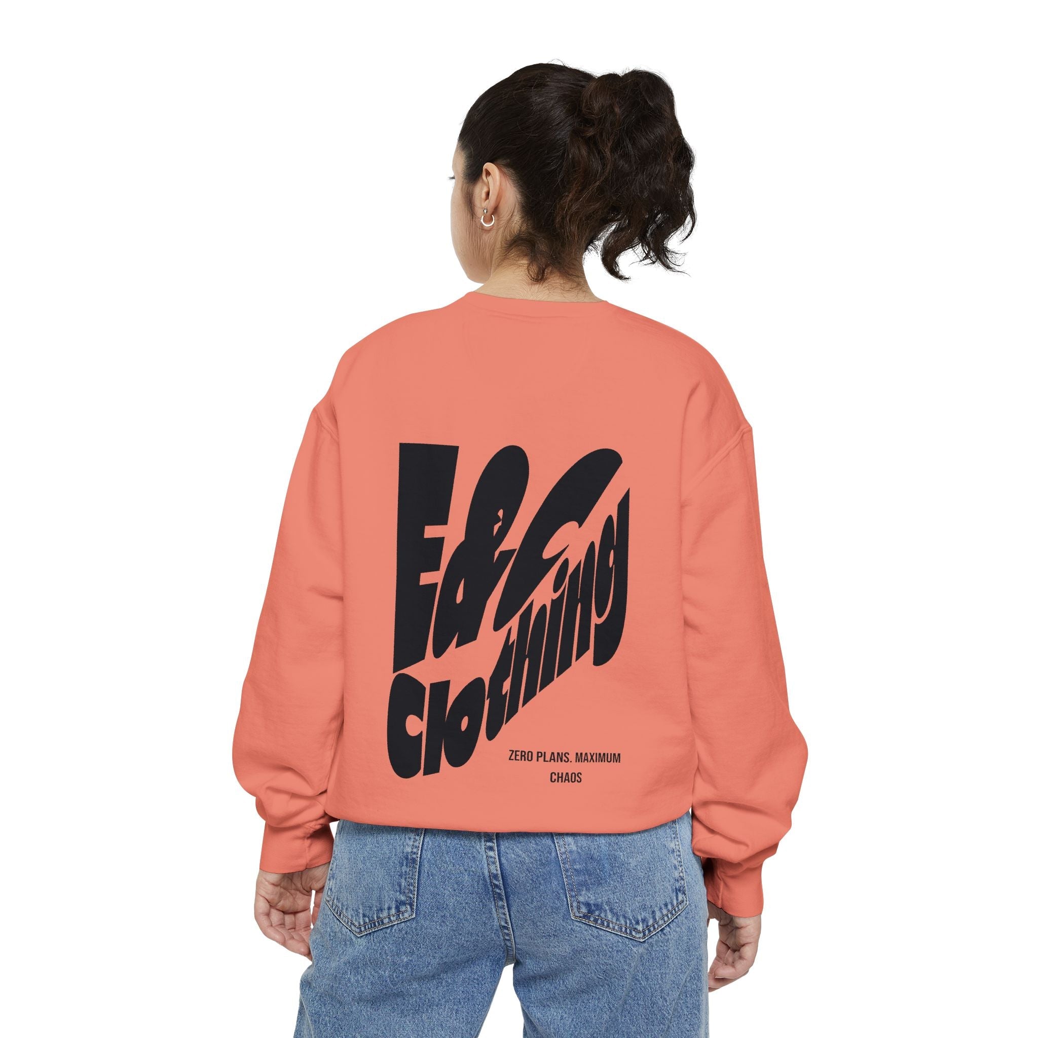 ⚡ E&C CLOTHING — Zero Plans. Maximum Chaos Crewneck ⚡ Printify