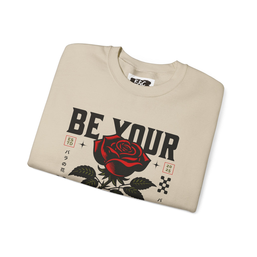 🌹 Be Your Self Rose Crewneck🌹 Printify