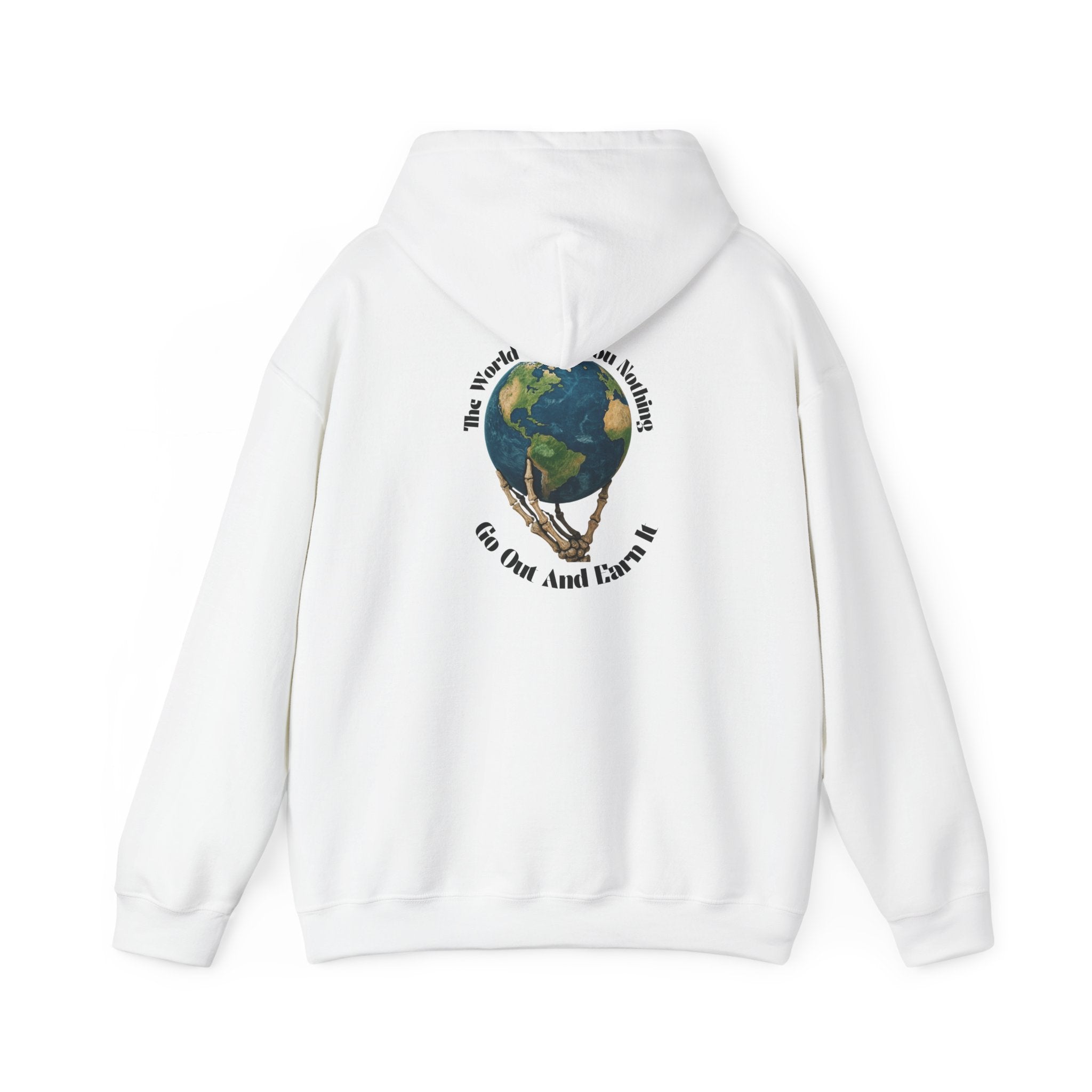 🌍 The World Owes You Nothing Hoodie 🌍 Printify