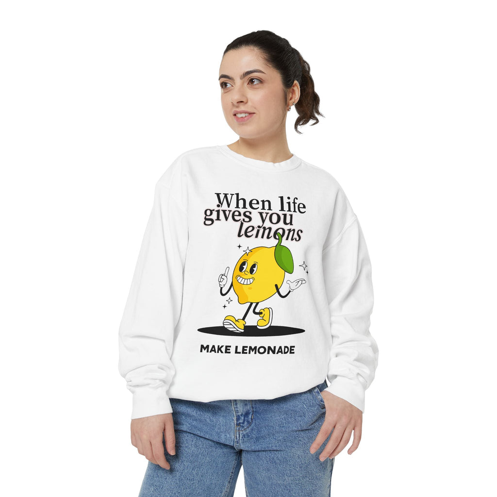 🍋 When Life Gives You Lemons Crewneck 🍋 Printify