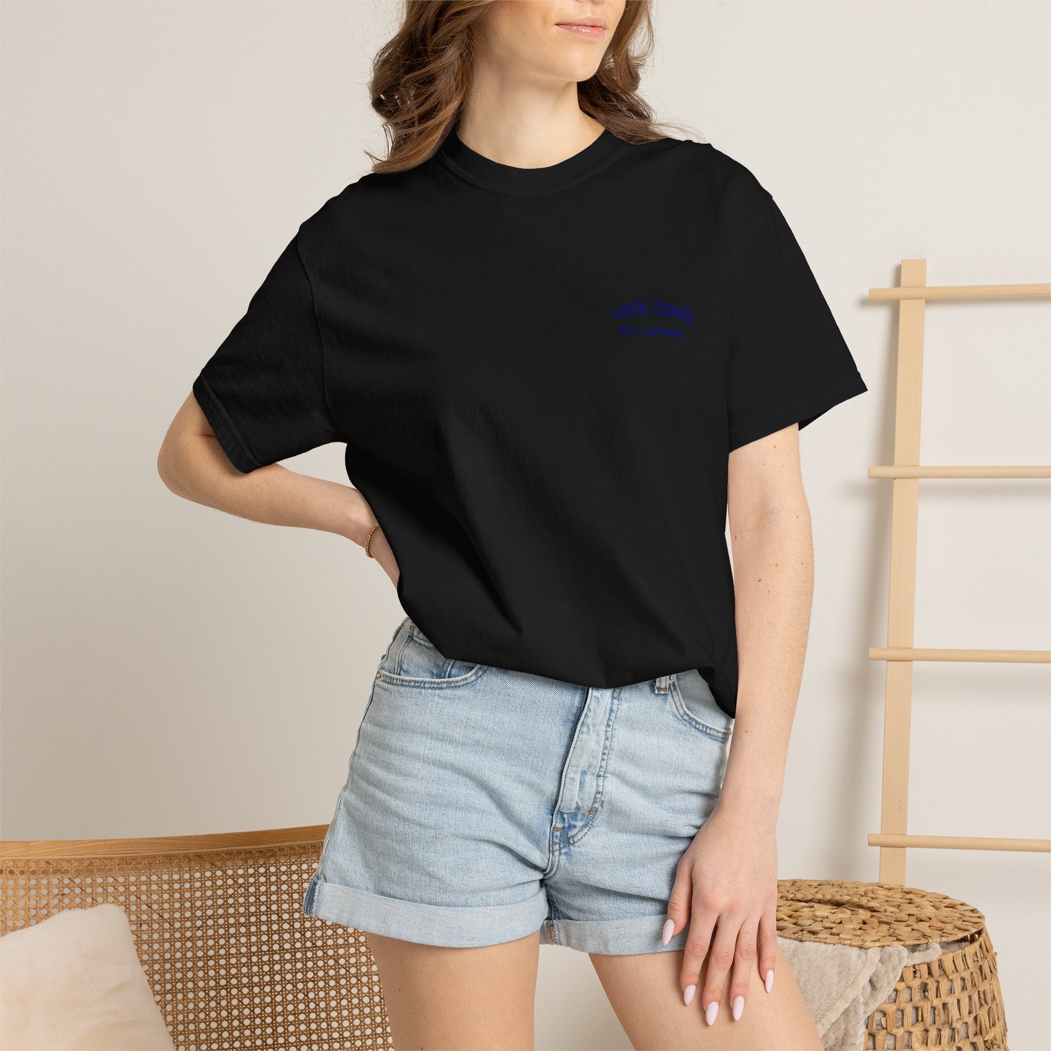 Lucky Life Snake Tee – “Luck Comes with Chance” Graphic Shirt