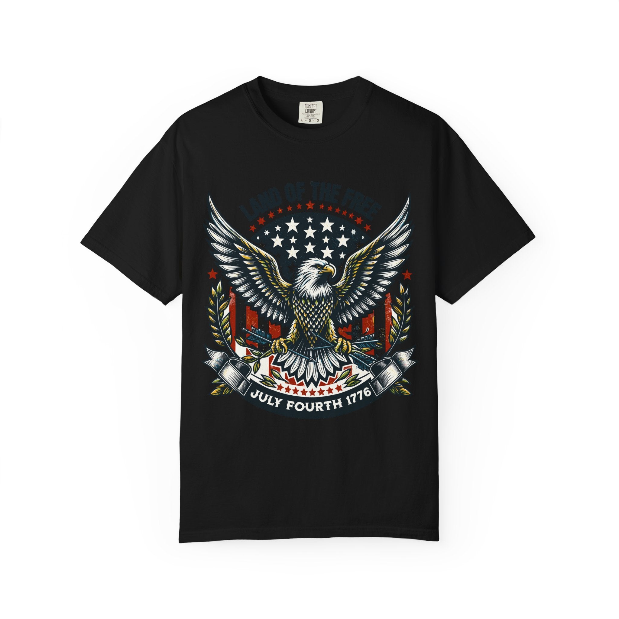 Land of the Free 1776 Eagle Tee