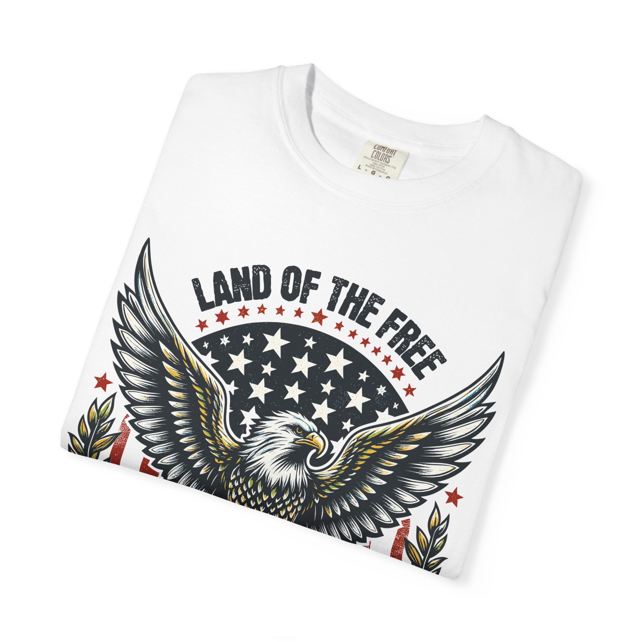 Land of the Free 1776 Eagle Tee