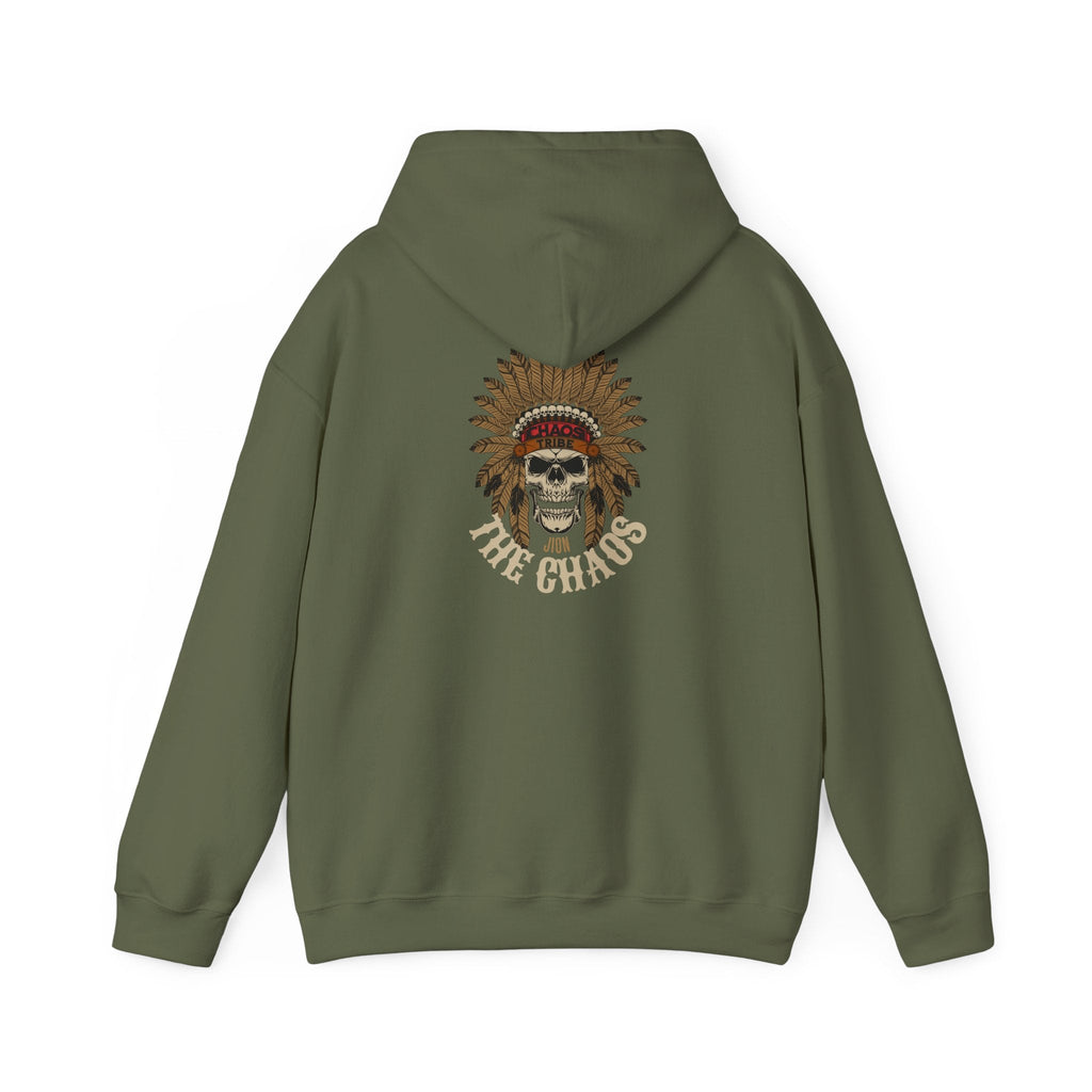 “Tribal Chaos Hoodie” Printify