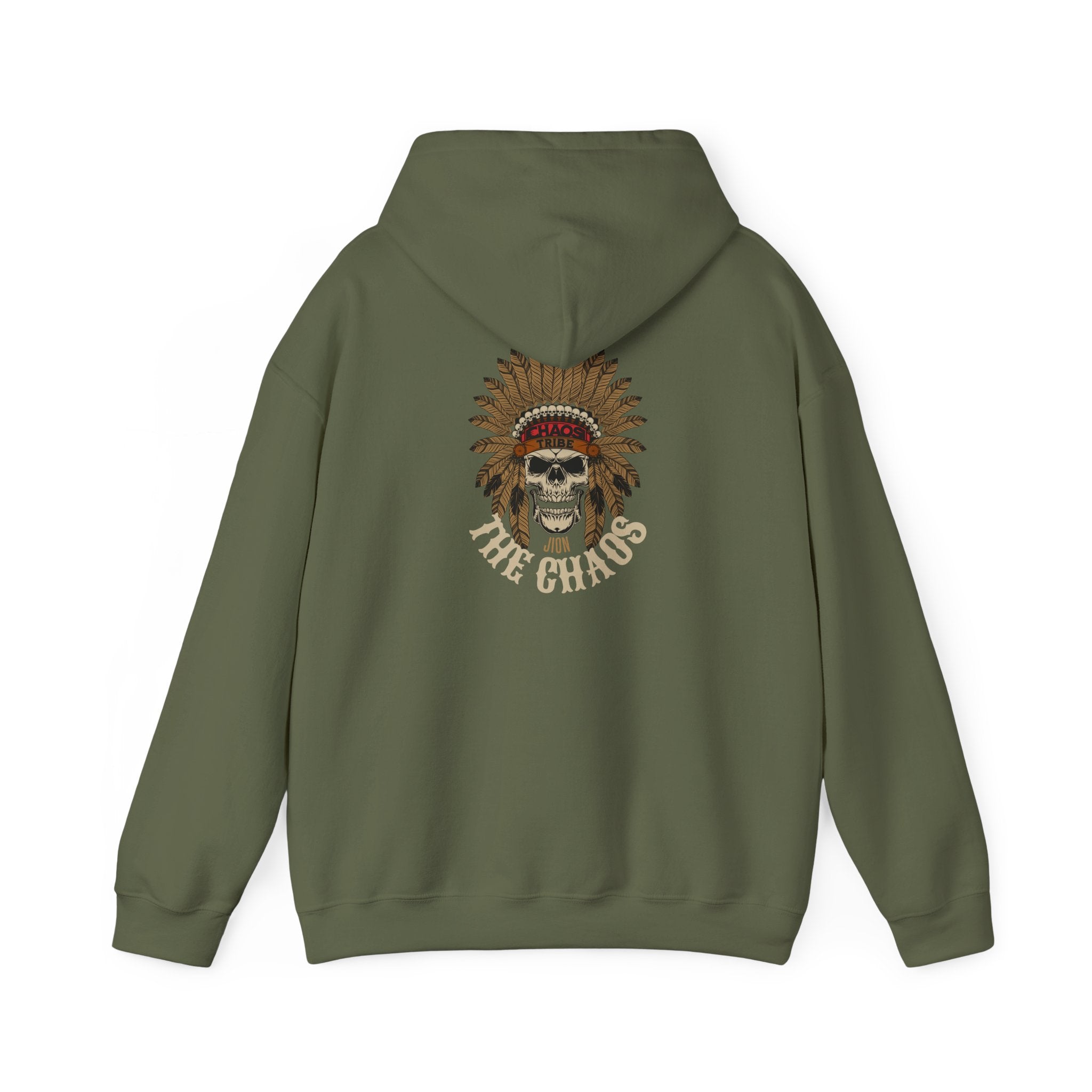 “Tribal Chaos Hoodie” Printify