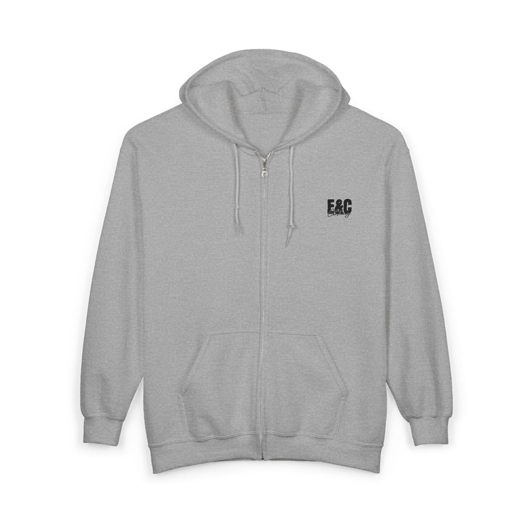👑 Crowned E&C Clothing Skull Hoodie 👑💀 Printify