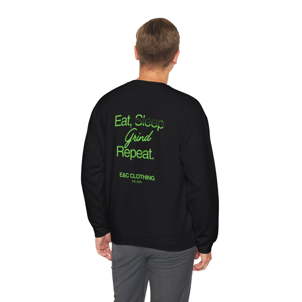 Eat Sleep Grind Repeat Crewneck Printify