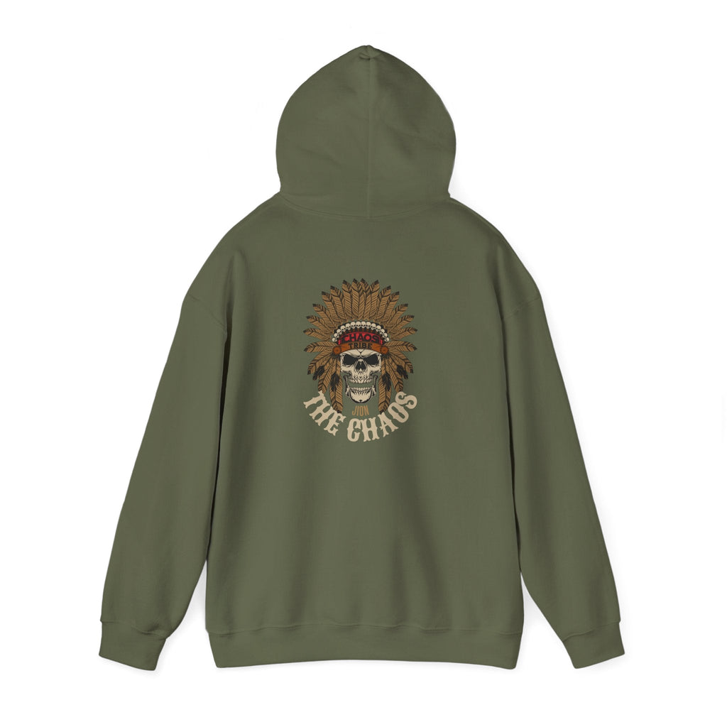 “Tribal Chaos Hoodie” Printify