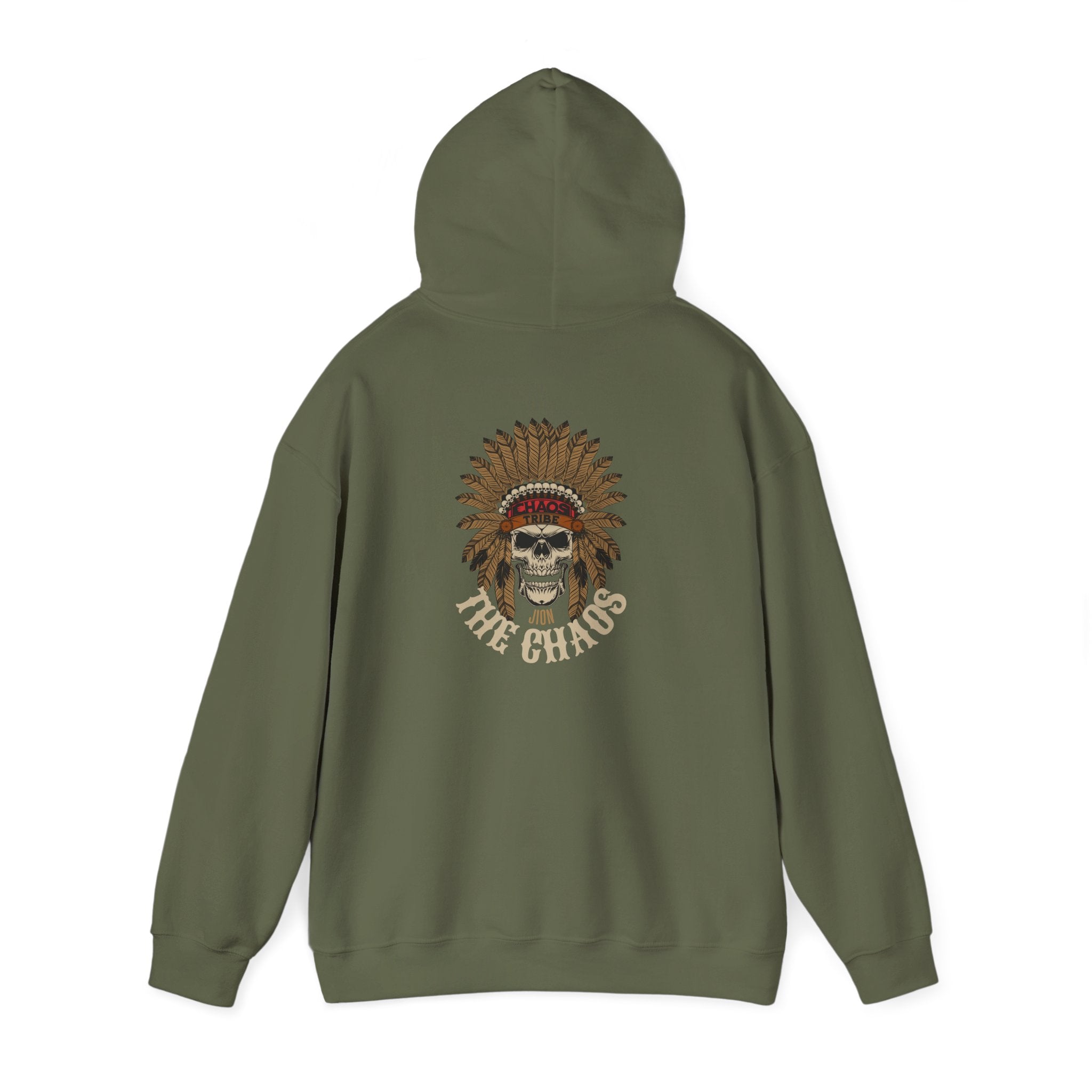 “Tribal Chaos Hoodie” Printify