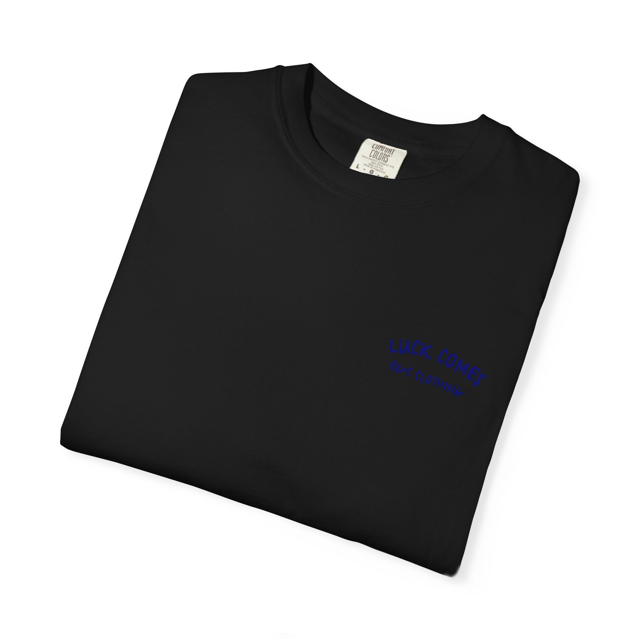 Lucky Life Snake Tee – “Luck Comes with Chance” Graphic Shirt