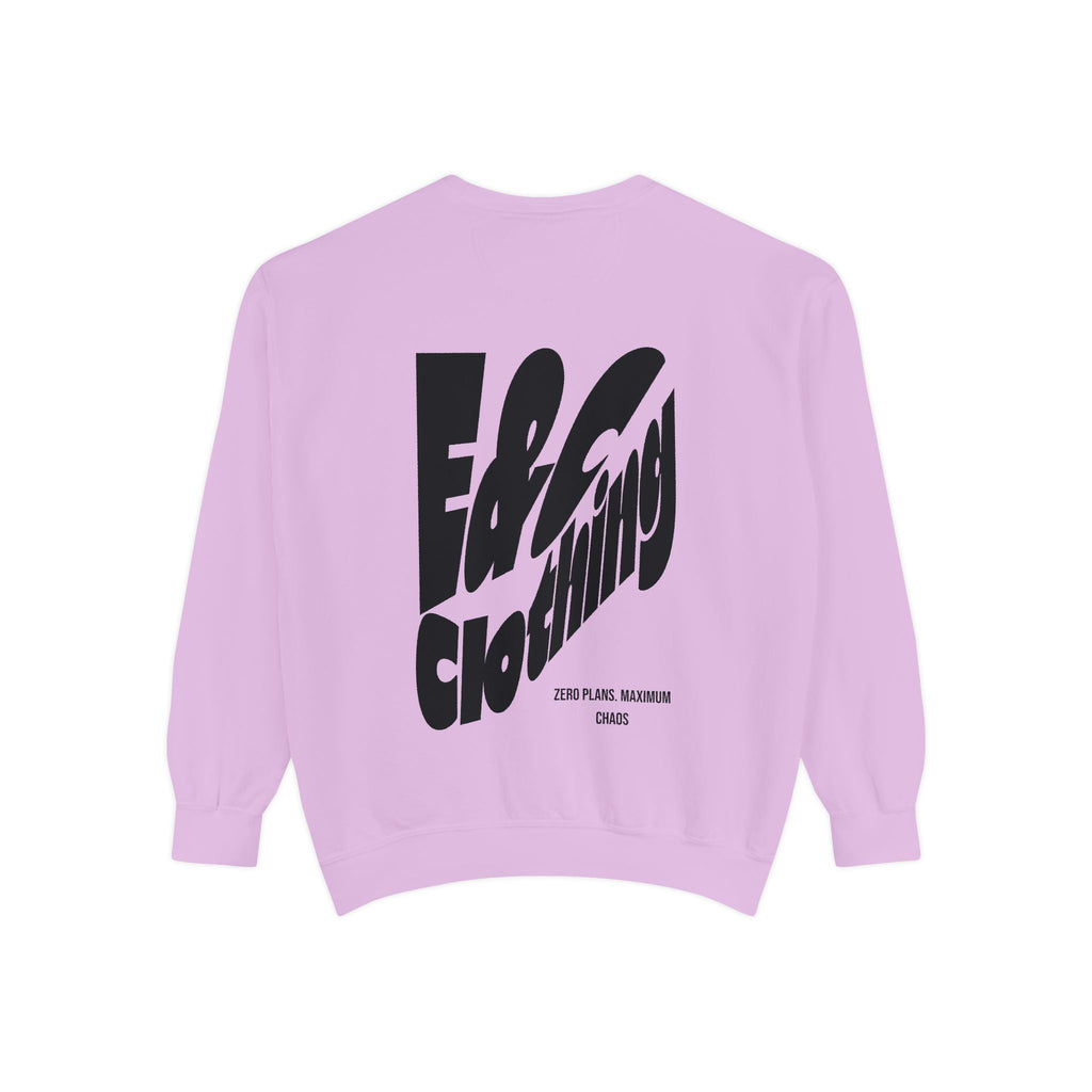⚡ E&C CLOTHING — Zero Plans. Maximum Chaos Crewneck ⚡ Printify