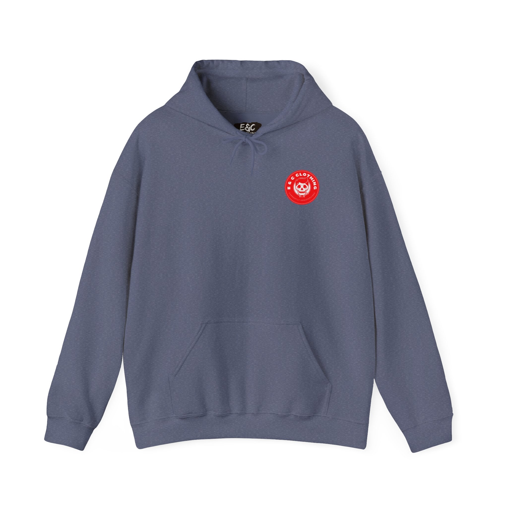 “Timeless Elegance” E&C Back Print Hoodie Printify