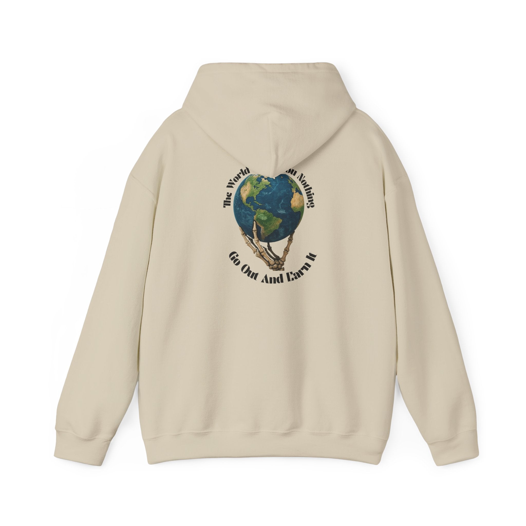 🌍 The World Owes You Nothing Hoodie 🌍 Printify