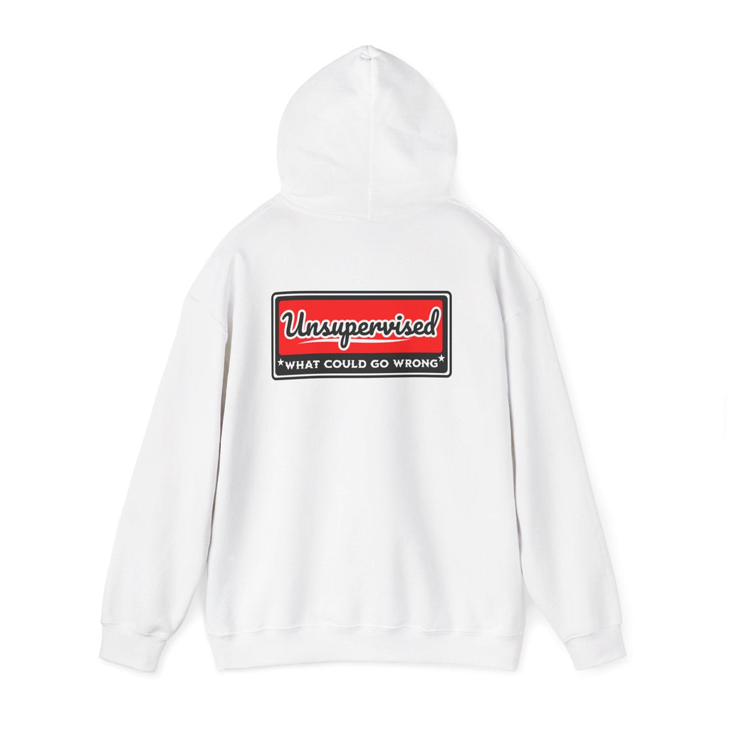 Unsupervised “What Could Go Wrong?” Hoodie Printify