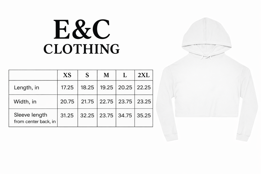 🖤 Love Your Self Crop Hoodie 🖤 Printify