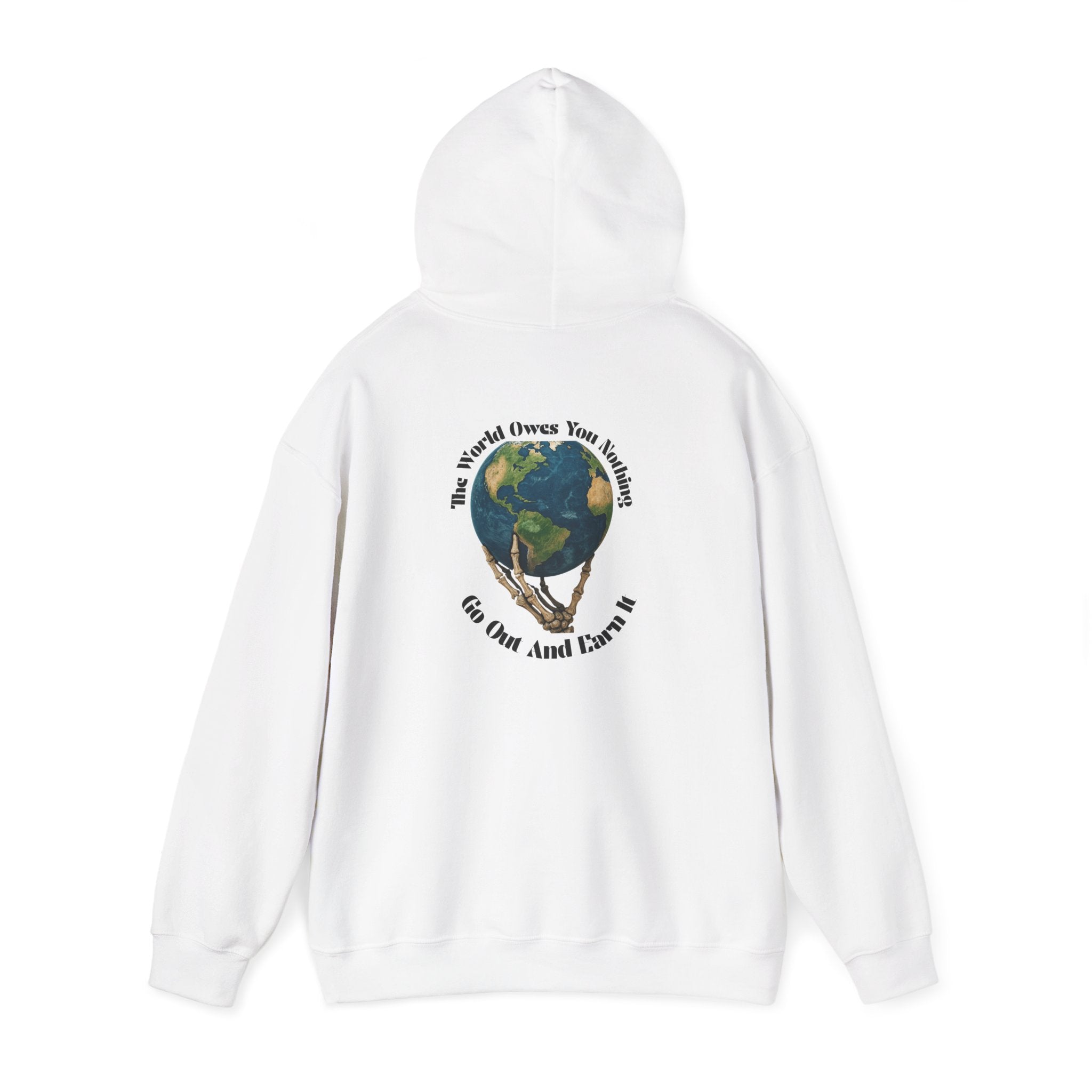 🌍 The World Owes You Nothing Hoodie 🌍 Printify