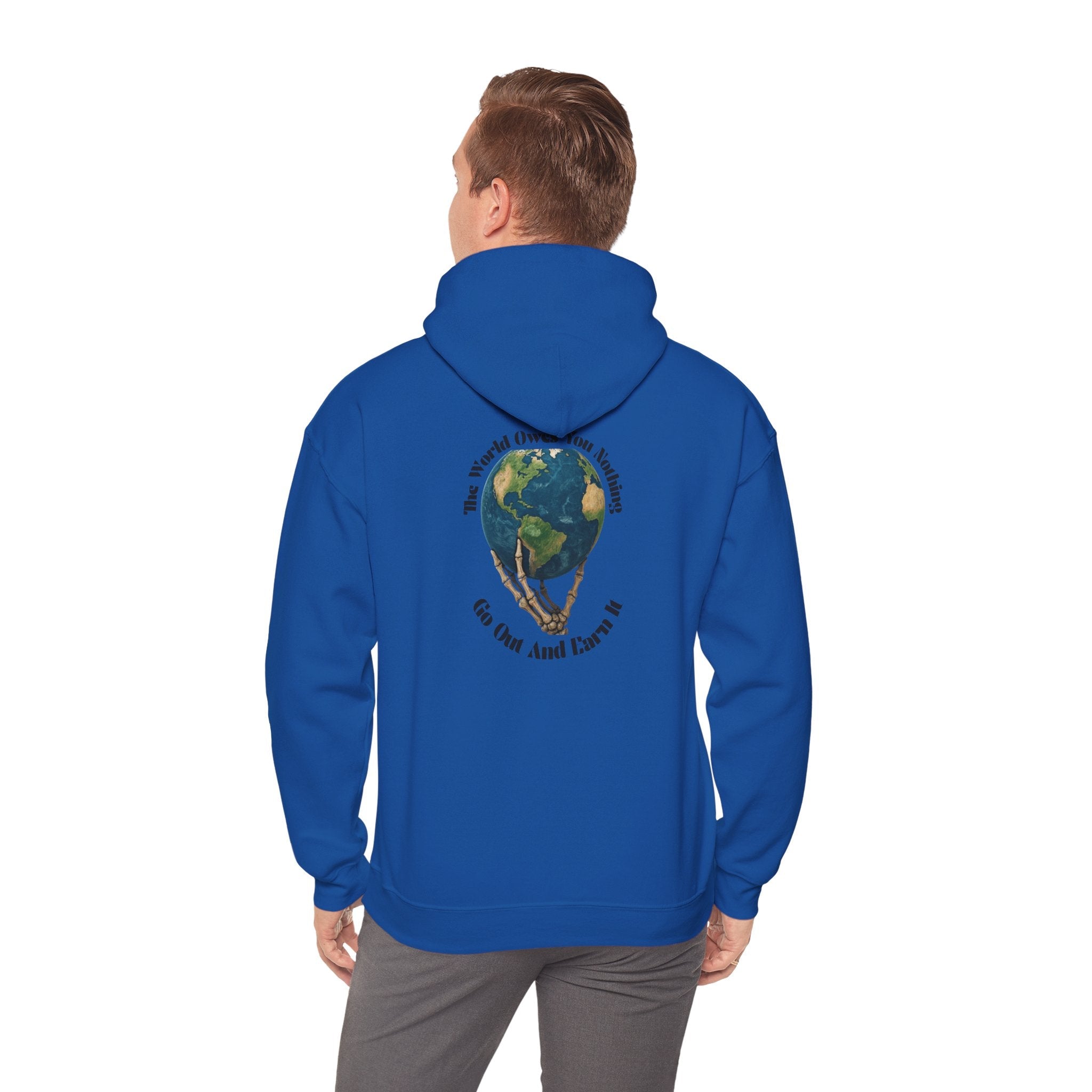 🌍 The World Owes You Nothing Hoodie 🌍 Printify