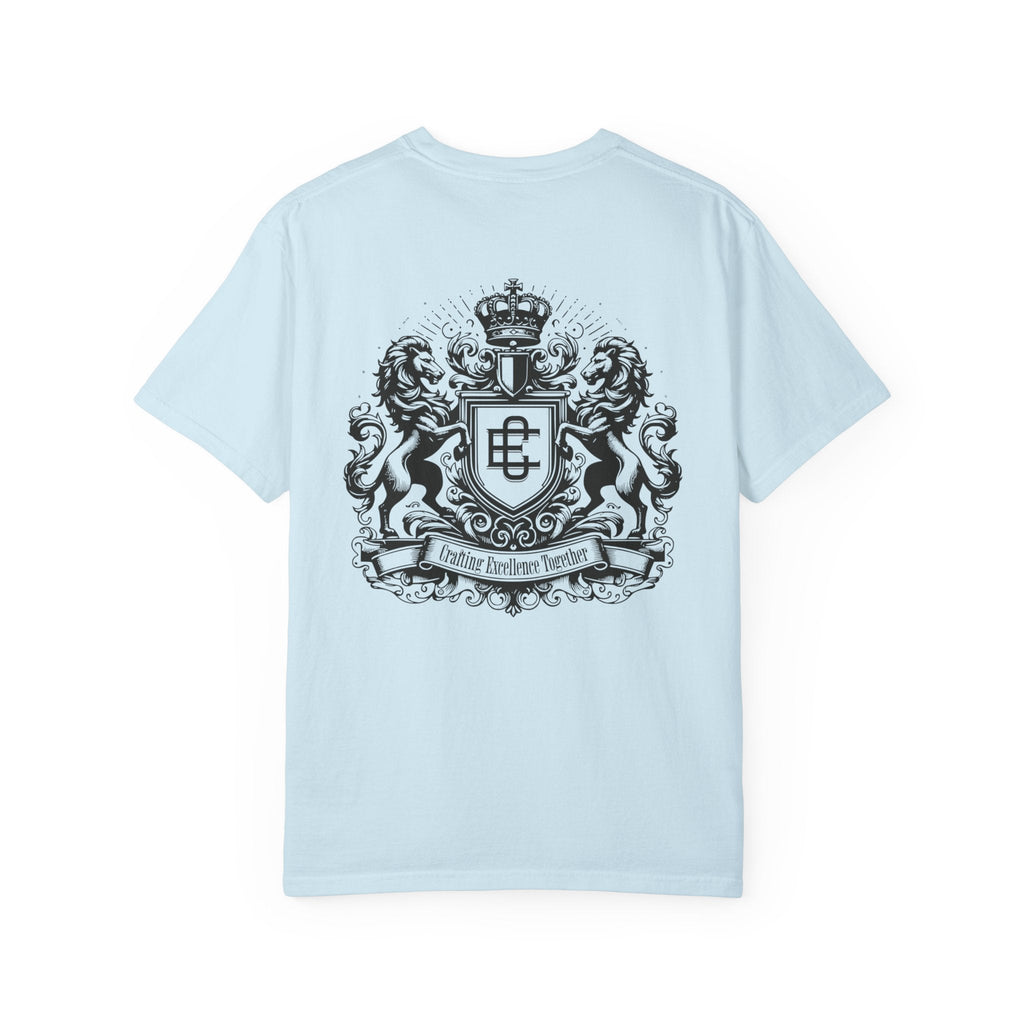 Excellence Crest Graphic T-Shirt Printify