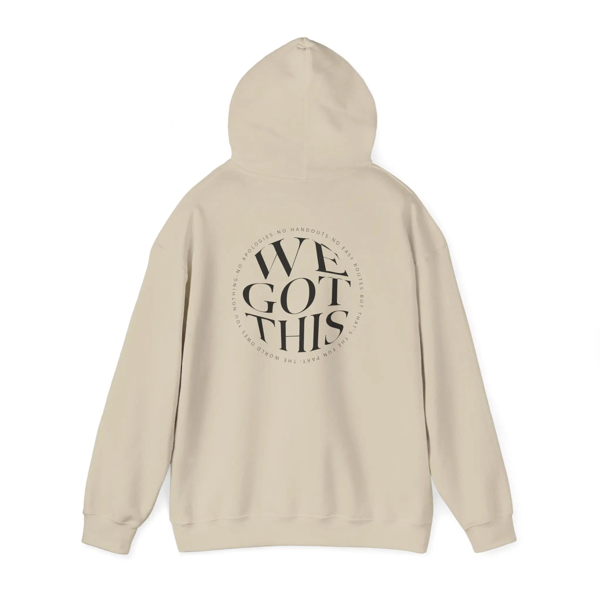 World Owes You Nothing -We Got This Hoodie Printify
