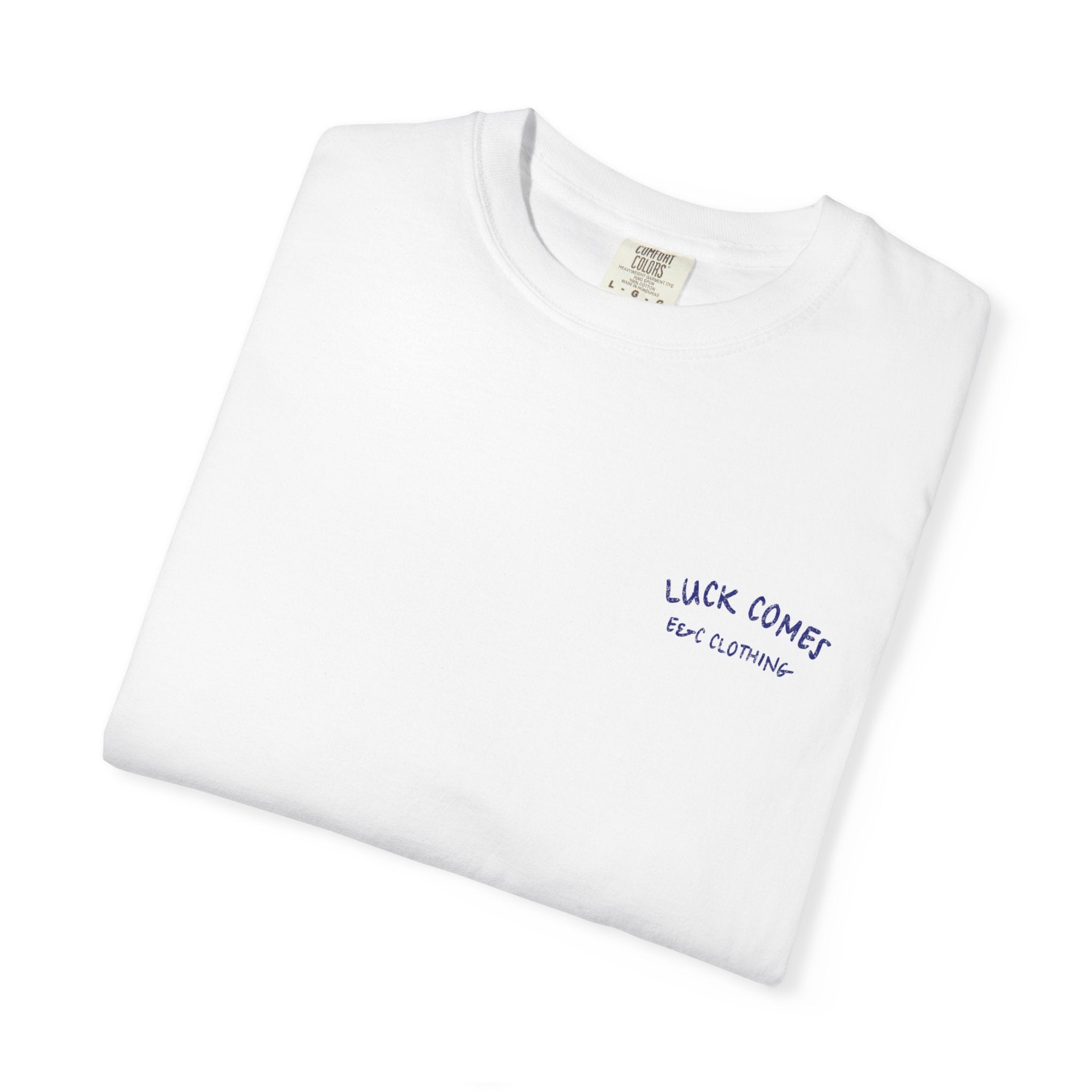 Lucky Life Snake Tee – “Luck Comes with Chance” Graphic Shirt