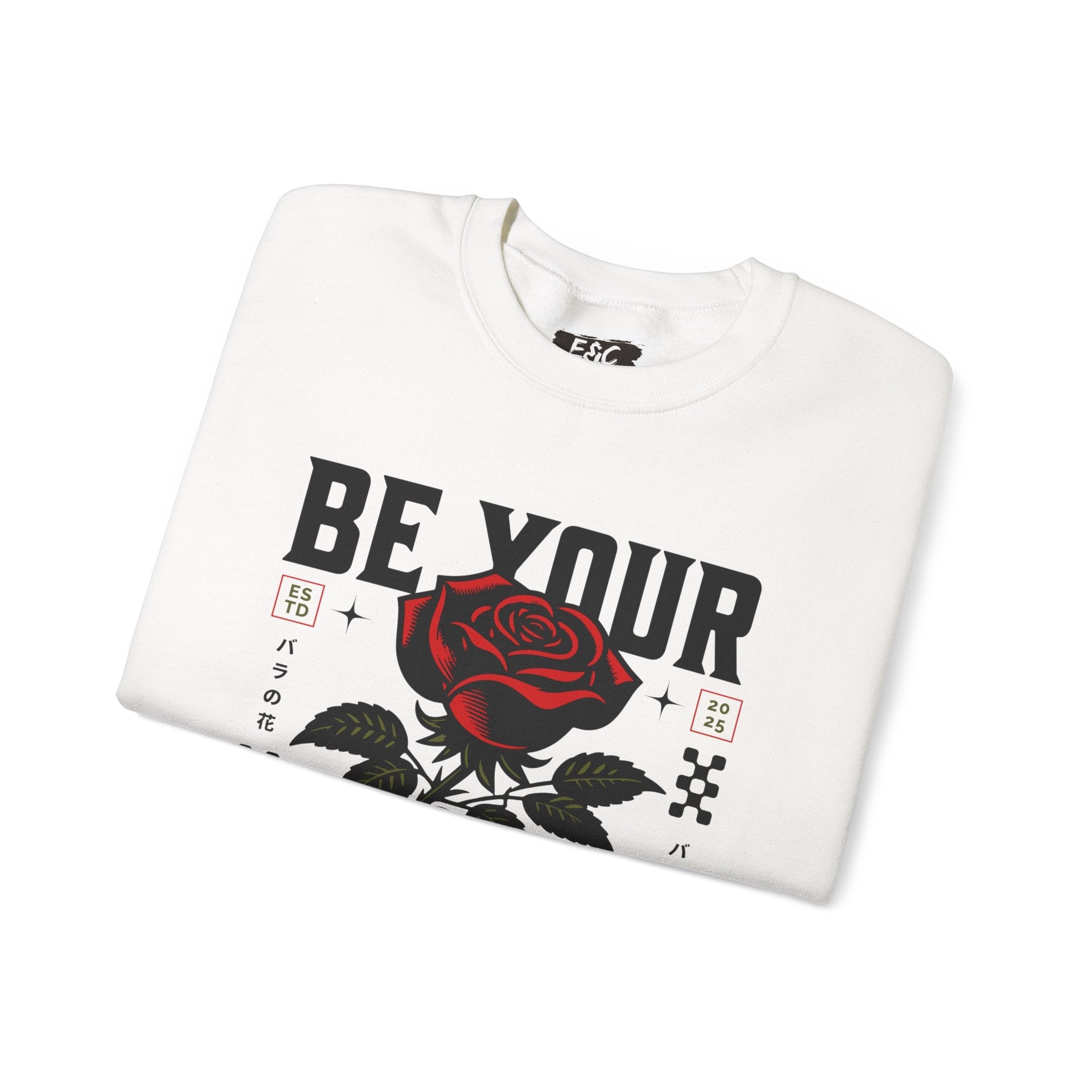 🌹 Be Your Self Rose Crewneck🌹 Printify
