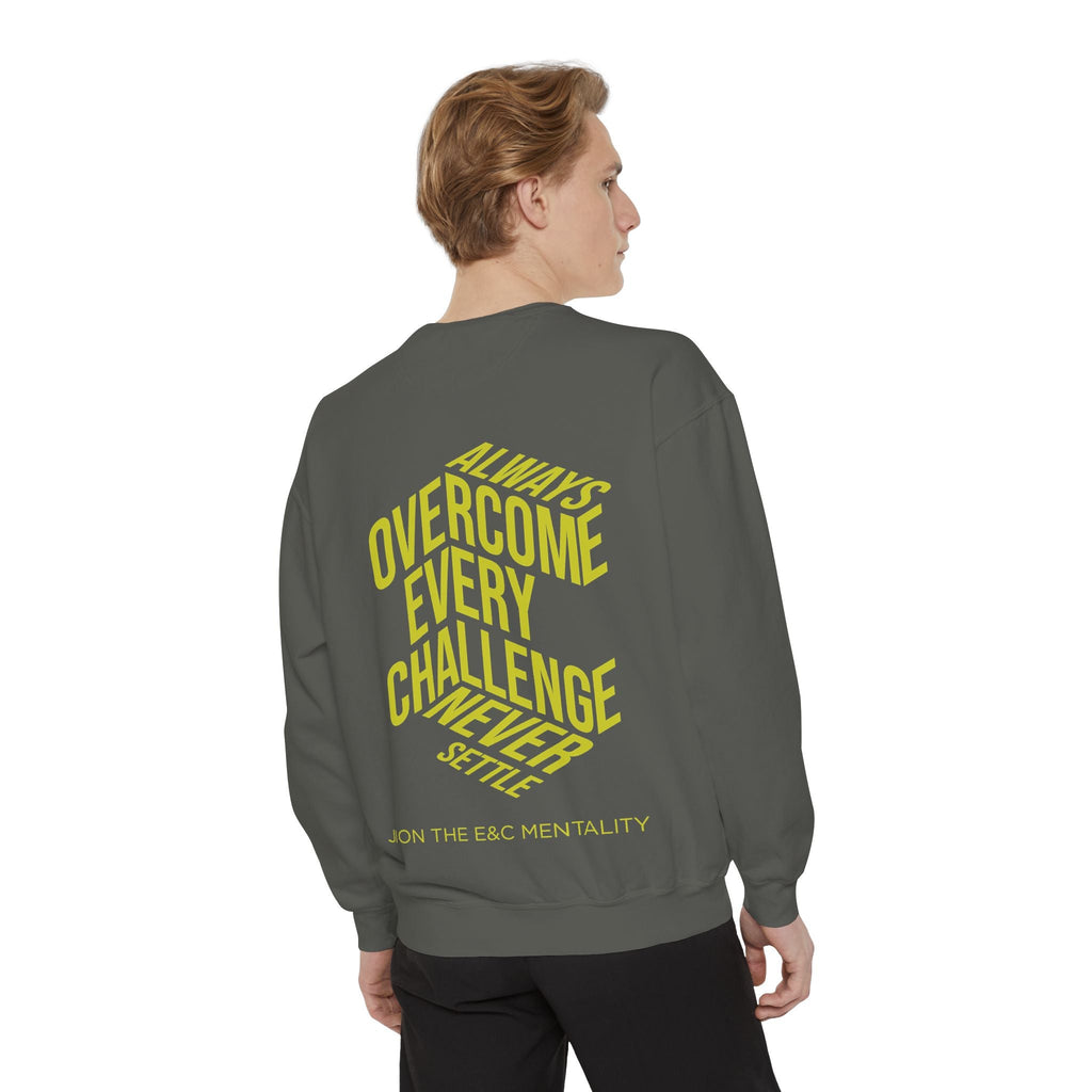 Always Overcome Every Challenge Crewneck Printify