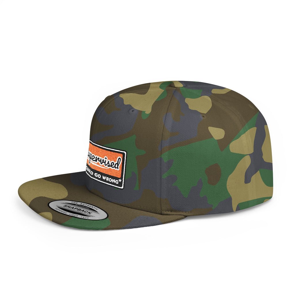 Unsupervised “What Could Go Wrong?” Snapback Printify