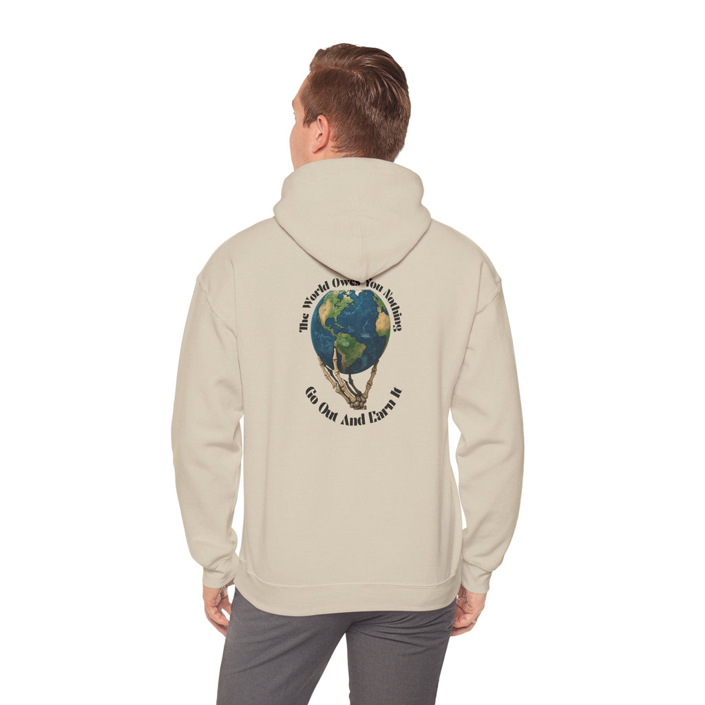 🌍 The World Owes You Nothing Hoodie 🌍 Printify