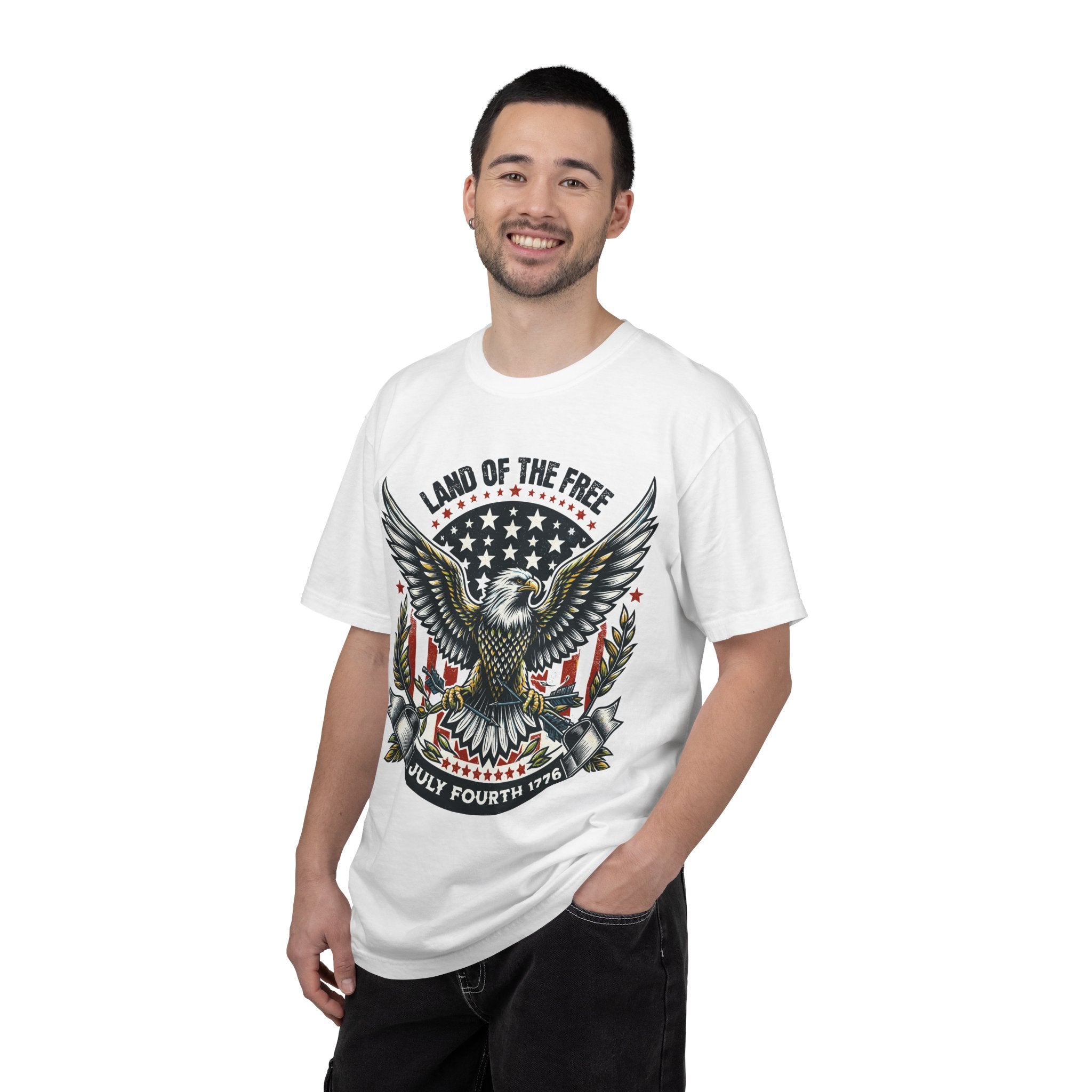 Land of the Free 1776 Eagle Tee