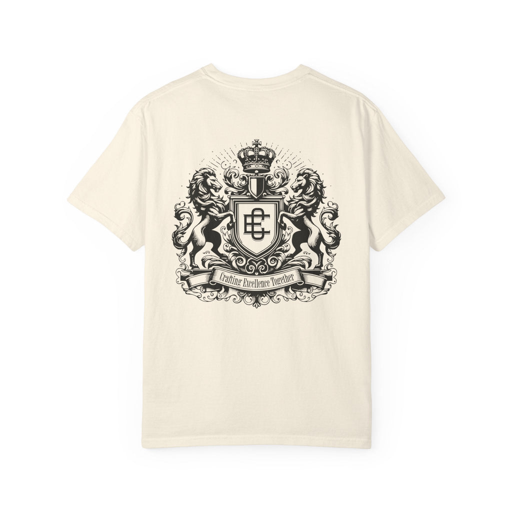 Excellence Crest Graphic T-Shirt Printify